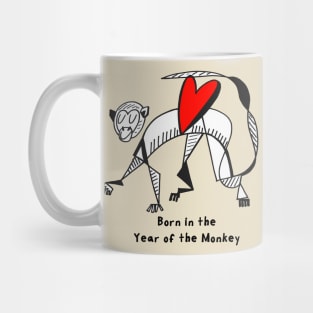 Born in the Year of the Monkey Mug